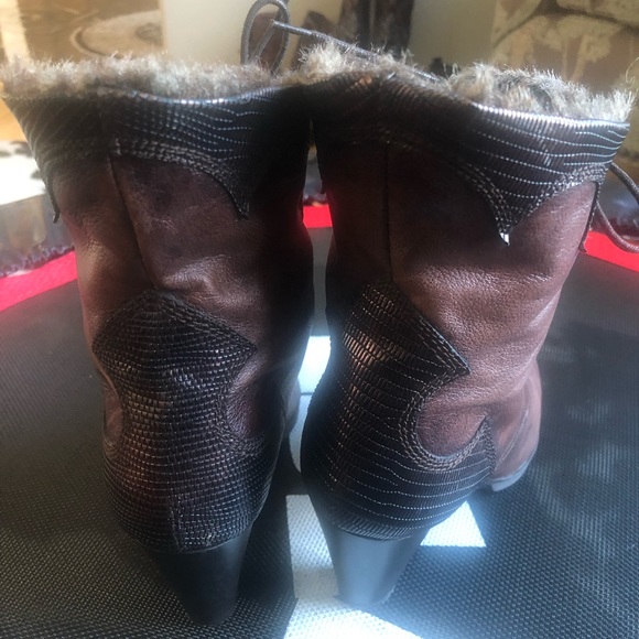 Glove Hispanitas leather boots made in Spain size 37 - Picture 3 of 5
